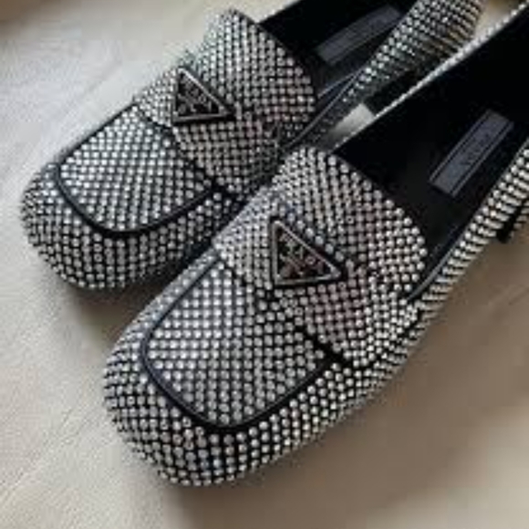 PRADA Crystal Loafers - Picture 12 of 16
